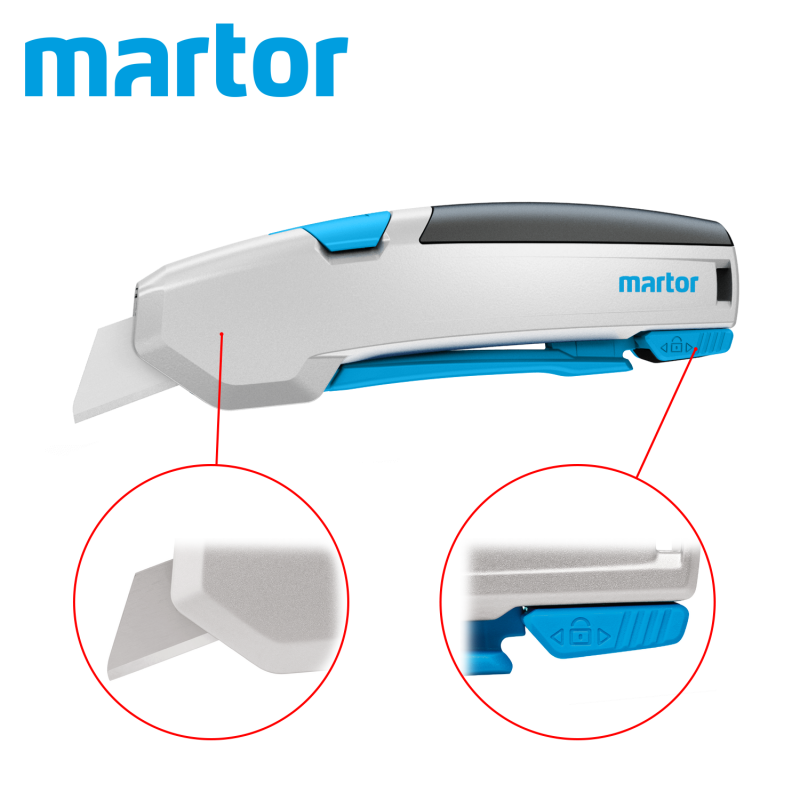 คัตเตอร์นิรภัย MARTOR SECUPRO 625 | อุปกรณ์เพื่อความปลอดภัย