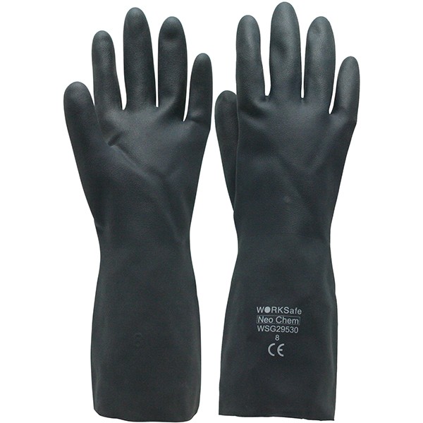 WORKSafe® NEOCHEM NEOPRENE GLOVES - WORKSafe