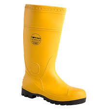 รองเท้าบู้ทนิรภัยหัวเหล็ก Rubber Boots